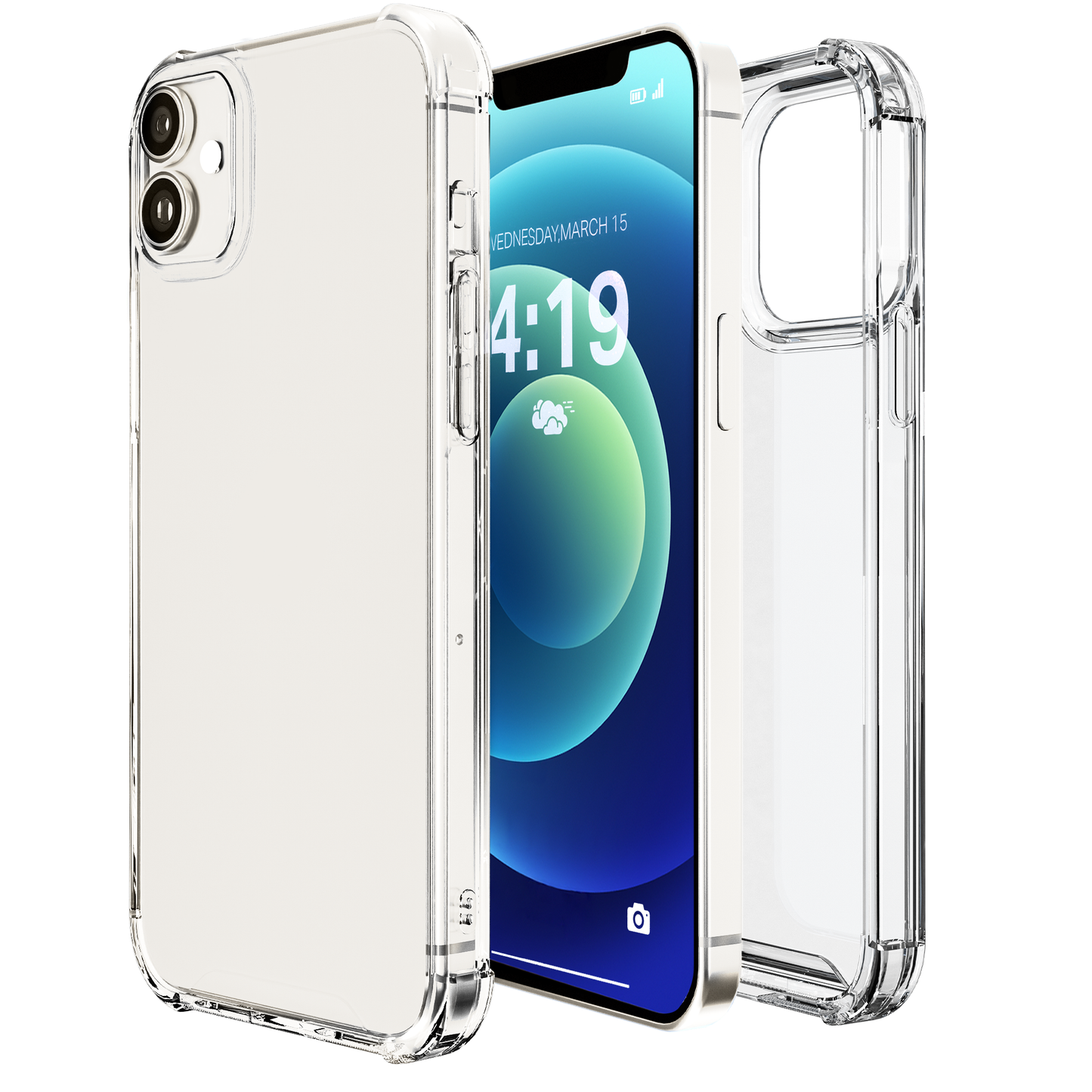 iTech Bumper Hoesje voor iPhone 12/12 Pro – Slank, Schokbestendig & Beschermend