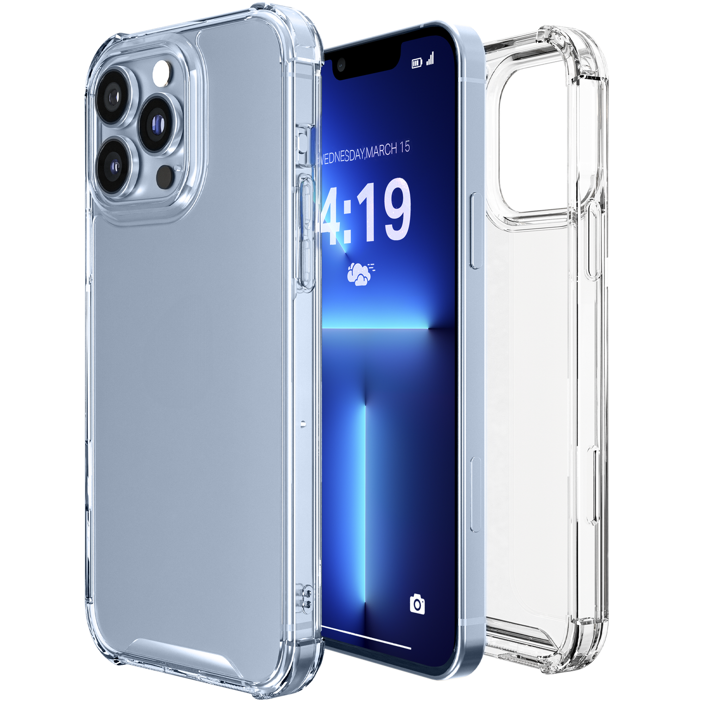 iTech Bumper Hoesje voor iPhone 13 Pro – Slank, Schokbestendig & Beschermend