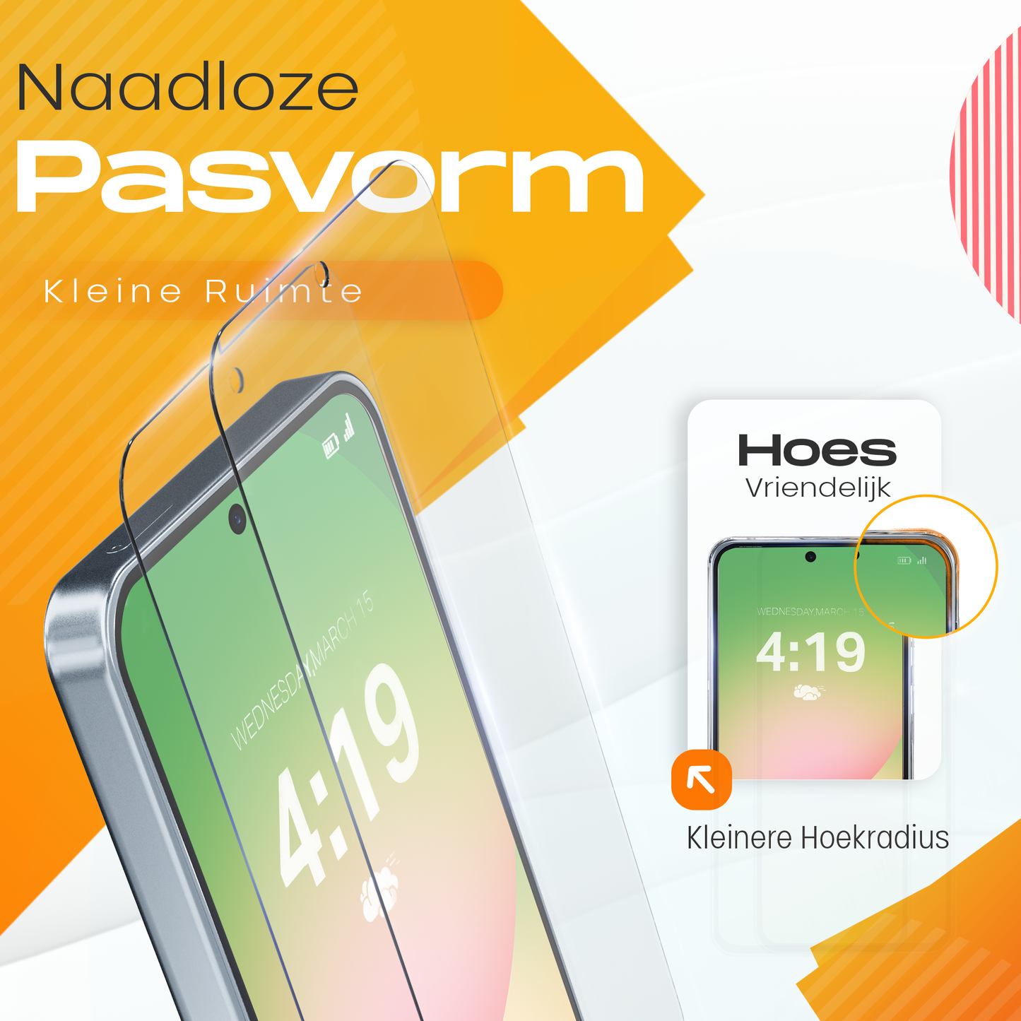 Samsung A56 Screenprotector – 2x Gehard Glas Beschermfolie | Tempered Glass