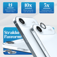 REOVO Camera Protector – Geschikt voor iPhone AIR - 0.05mm Slim Fit – Hemels Blauw -Titanium Frame – Anti-Kras & Schokbestendig