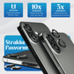 REOVO Camera Protector – Geschikt voor iPhone 17 - 0.05mm Slim Fit – Zwart -Titanium Frame – Anti-Kras & Schokbestendig