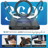 Samsung Galaxy S26 Ultra hoesje Zwart Magsafe 360 telefoonstandaard