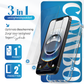 iPhone 16e Hoesje – Transparante Siliconen Shockproof Soft Case