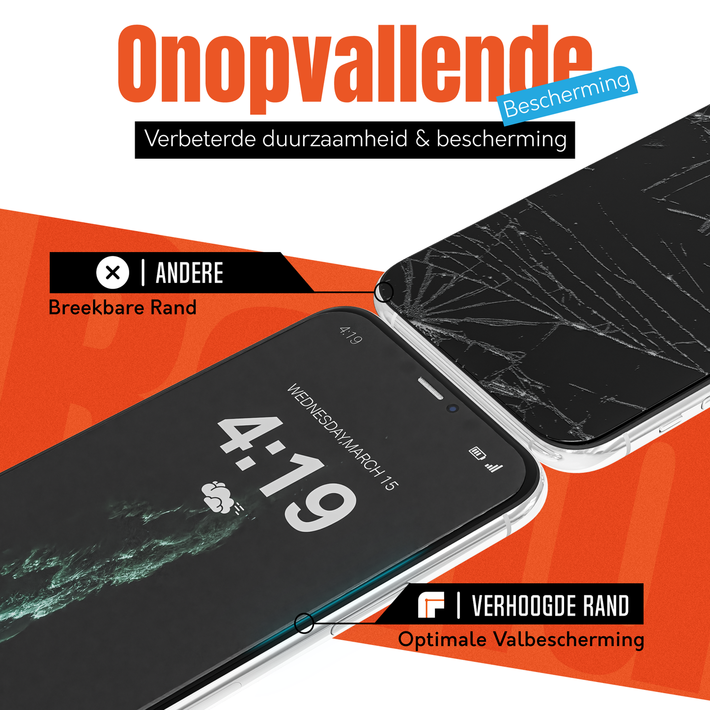 My Case 9H Gehard Glas Screenprotector voor iPhone 11 Pro