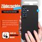 My Case Combo: Zwarte Siliconen Hoes met 2 Screenprotectors voor Samsung Galaxy S25 – Extra Veiligheid