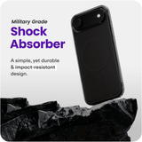 iPhone Air MagSafe Cord Case Black