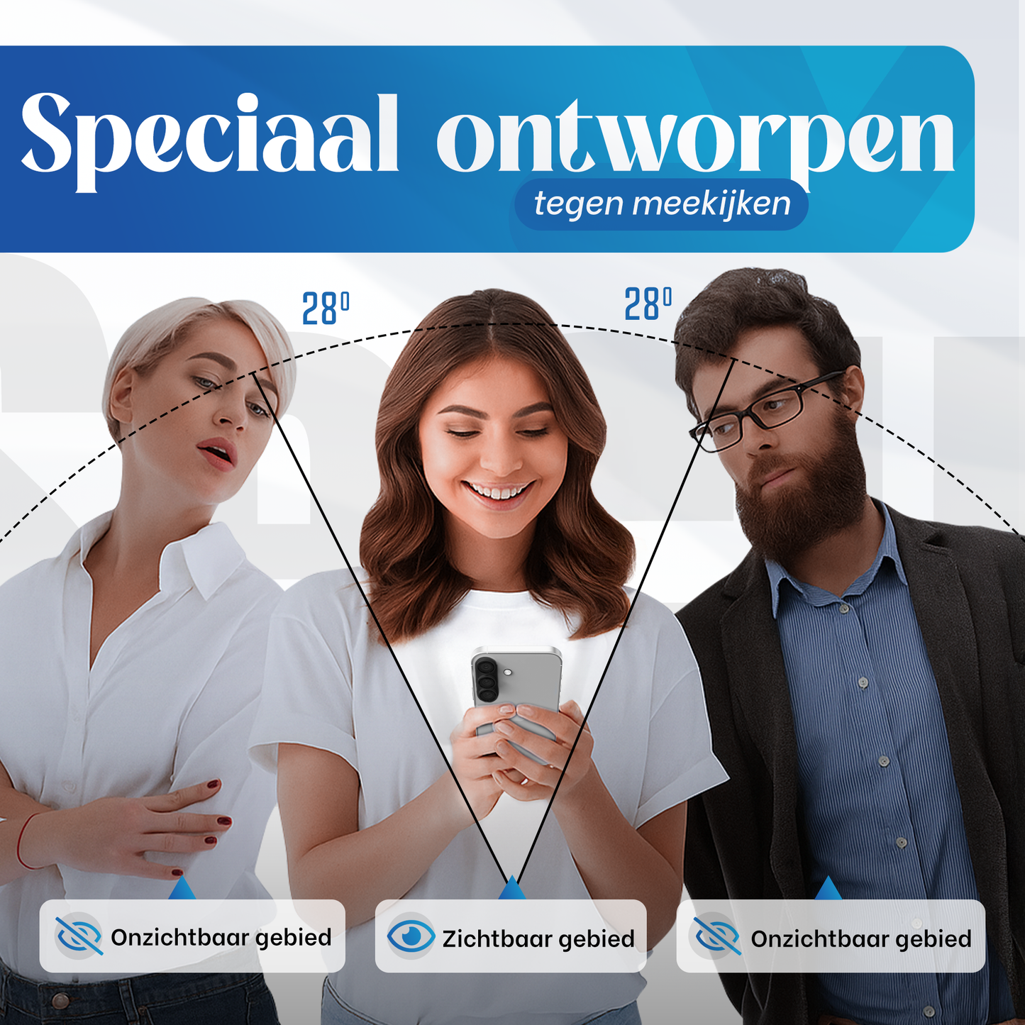 Samsung A57 Privacy Screenprotector