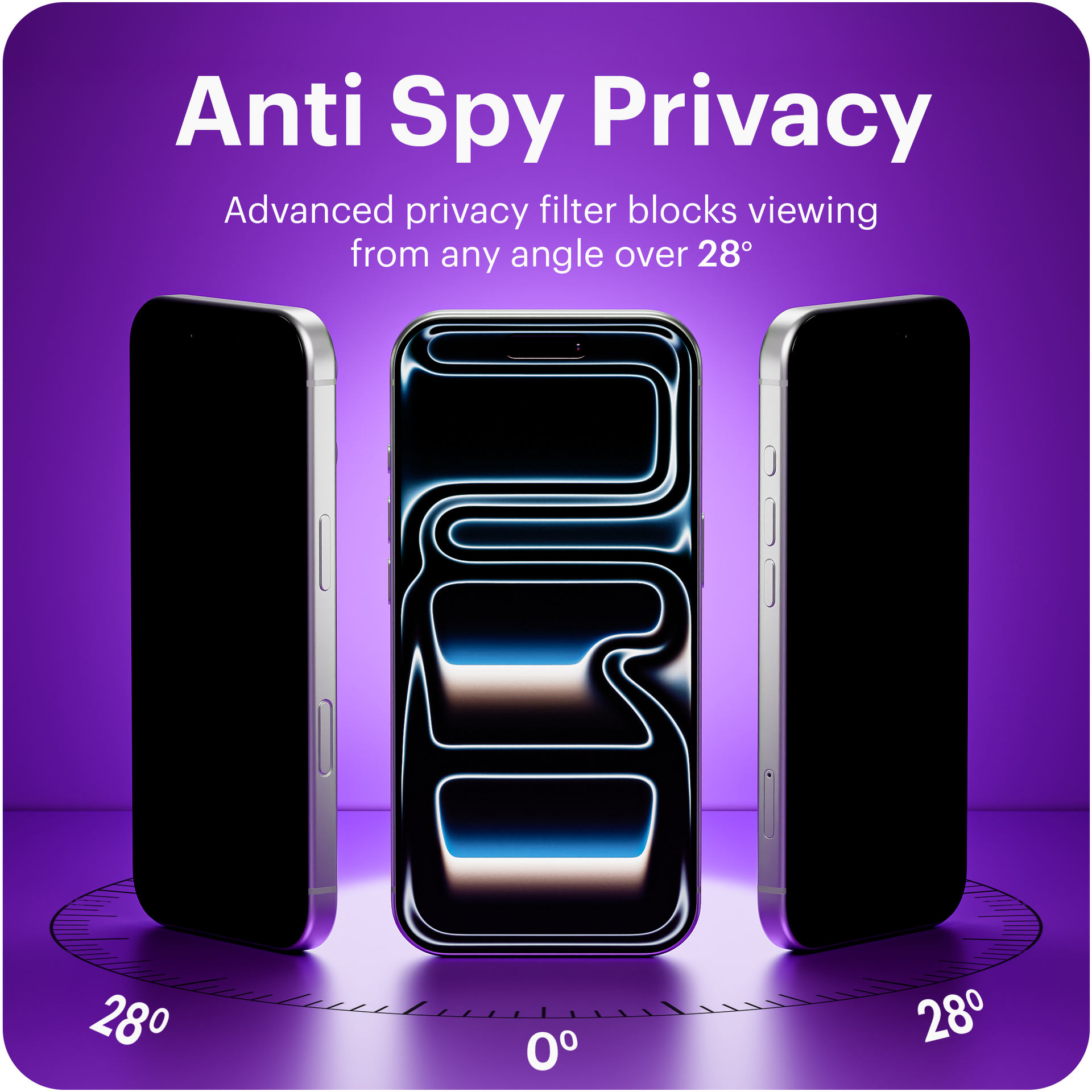 iPhone 17 Pro privacy screen protector