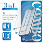 iPhone 17 Air Hoesje Transparant - screen protector