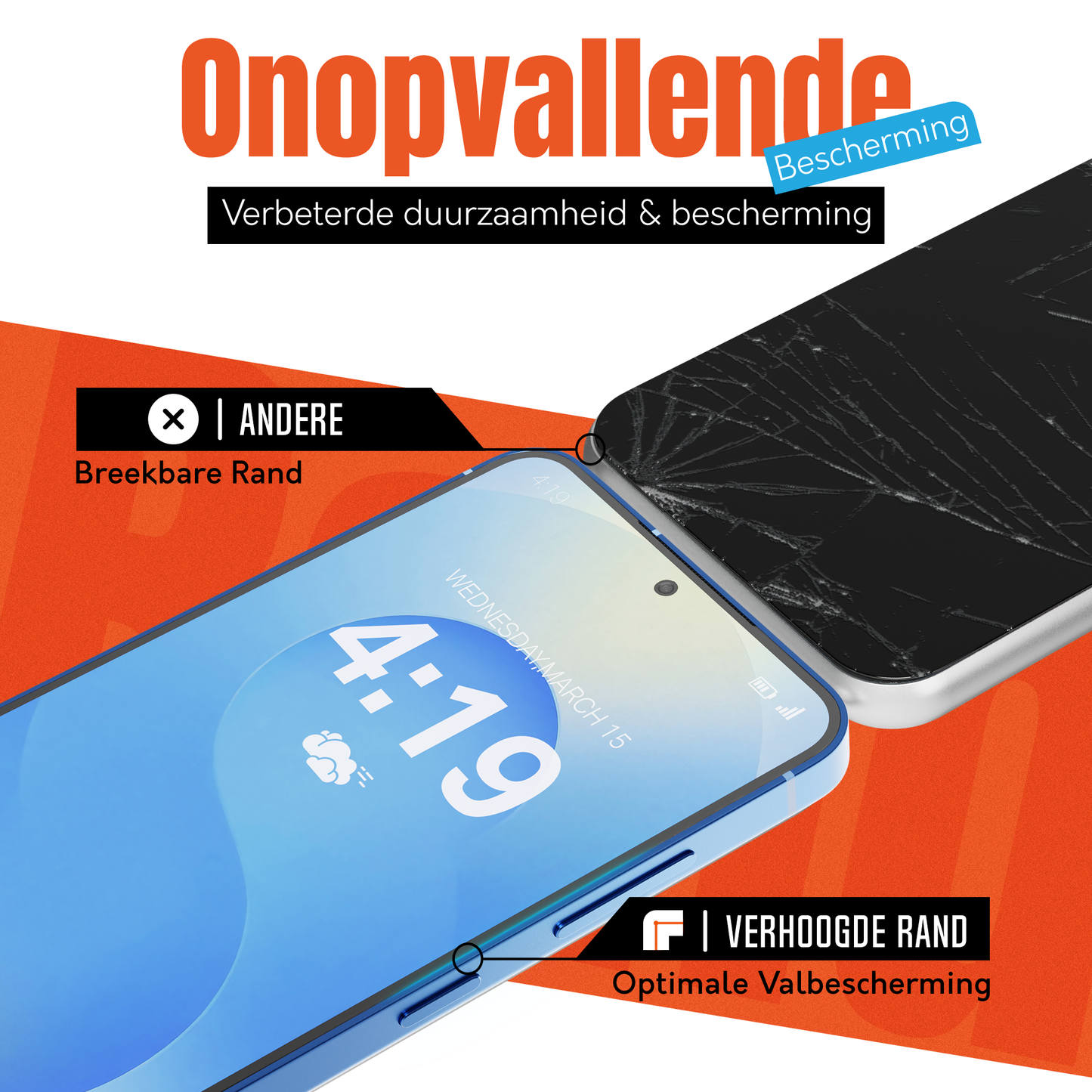 My Case 9H Gehard Glas Screenprotector voor Samsung Galaxy S25