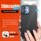 My Case Combo: Zwarte Siliconen Hoes met 2 Screenprotectors voor iPhone 12/12 Pro – Extra Veiligheid