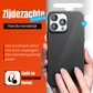 My Case Combo: Zwarte Siliconen Hoes met 2 Screenprotectors voor iPhone 14 Pro – Extra Veiligheid