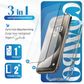 iTech COMBO voor iPhone 15 Pro – Complete 3-in-1 Bescherming
