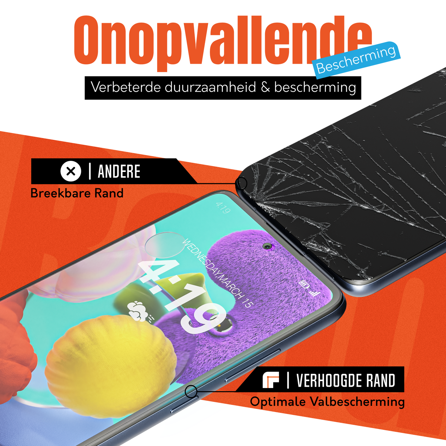 My Case 9H Gehard Glas Screenprotector voor Samsung Galaxy A51