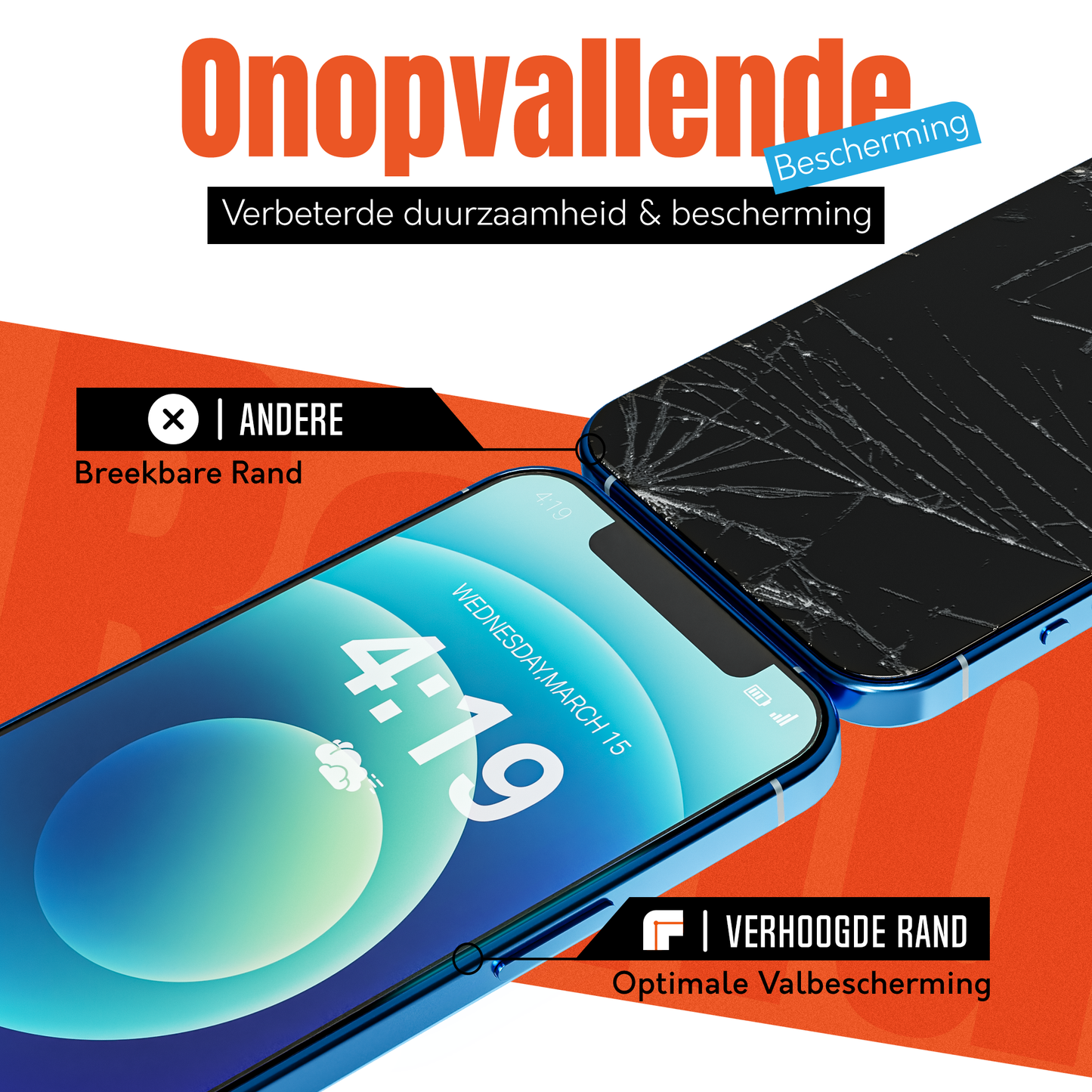 iTech Gehard Glas Screenprotector voor iPhone 12