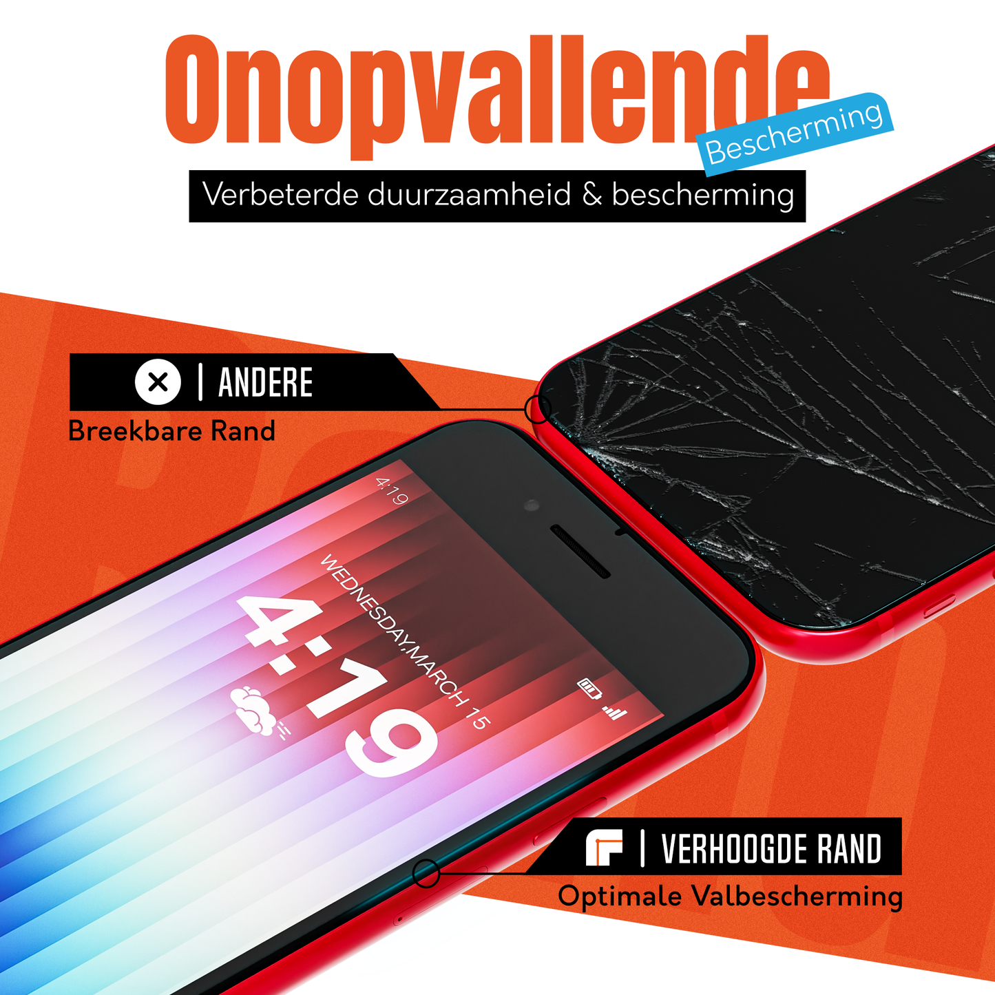 My Case 9H Gehard Glas Screenprotector voor iPhone SE 2022