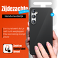 My Case Combo: Zwarte Siliconen Hoes met 2 Screenprotectors voor Samsung Galaxy A54 – Extra Veiligheid