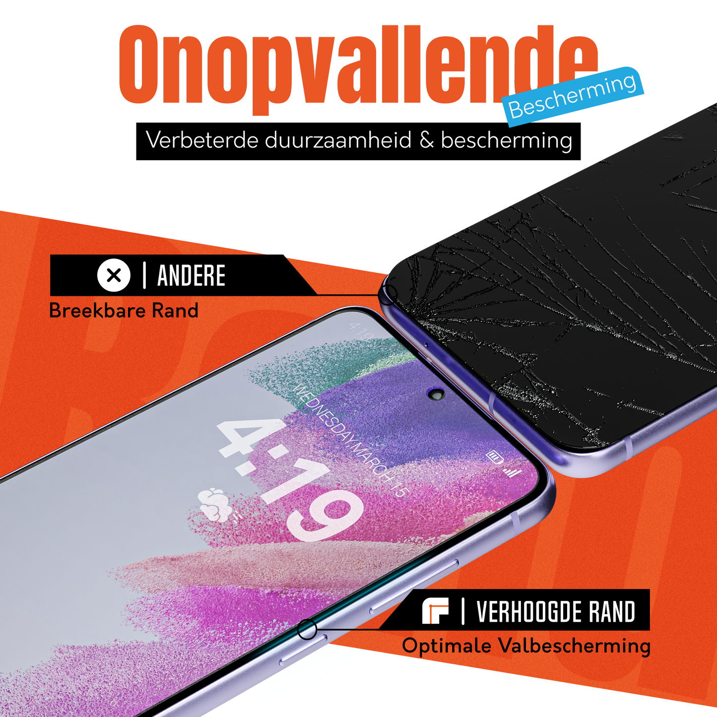 My Case 9H Gehard Glas Screenprotector voor Samsung Galaxy S21 FE