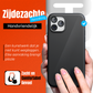 My Case Combo: Zwarte Siliconen Hoes met 2 Screenprotectors voor iPhone 11 Pro – Extra Veiligheid