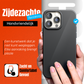 My Case Combo: Zwarte Siliconen Hoes met 2 Screenprotectors voor iPhone 15 Pro Max – Extra Veiligheid