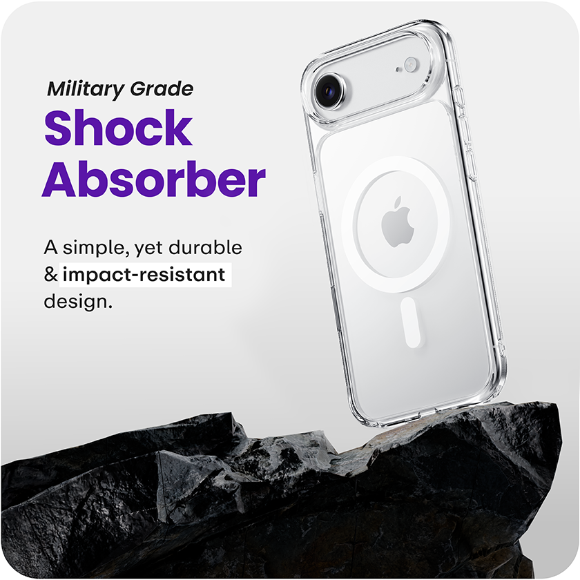 iPhone Air MagSafe Cord Case Transparent