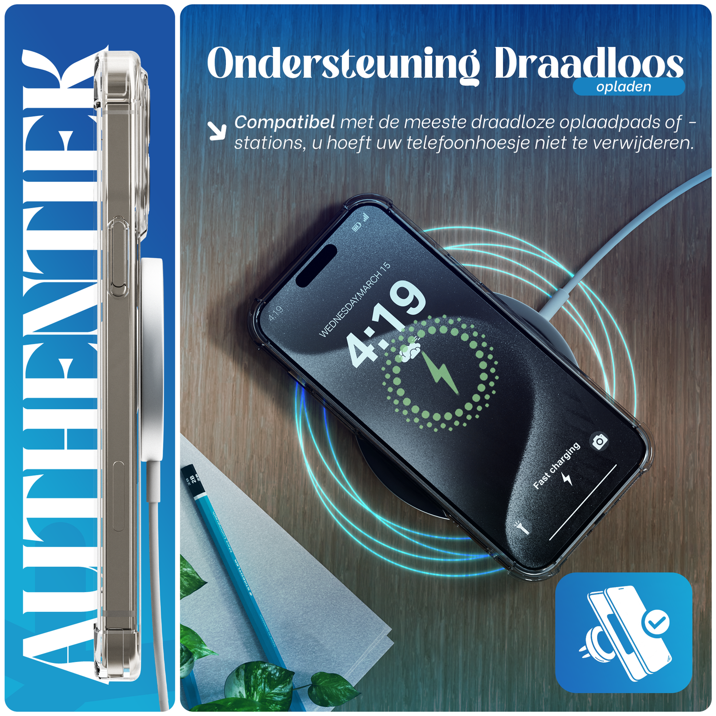 iTech Bumper Hoesje voor iPhone 15 Pro Max – Slank, Schokbestendig & Beschermend