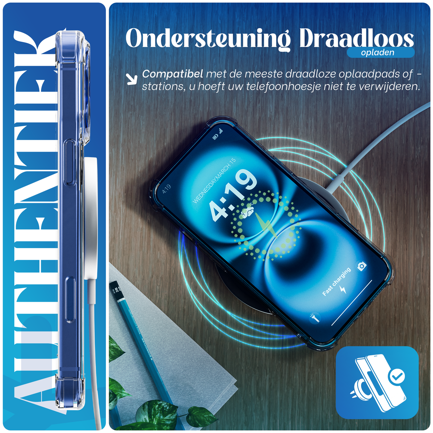 iTech Bumper Hoesje voor iPhone 16 – Slank, Schokbestendig & Beschermend
