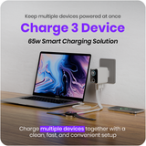 Reovo Combi Adapter (White) with data cable