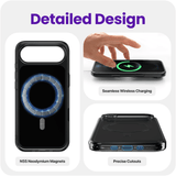 iPhone Air MagSafe Cord Case Black
