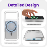 iPhone 17 Pro MagSafe Cord Case White