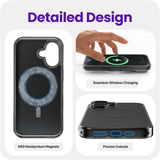 iPhone 17 MagSafe Cord Case Black