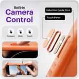 iPhone 17 Pro Camera Stand case Oranje