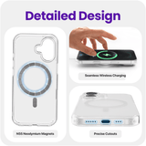 iPhone 17 MagSafe Cord Case Transparent