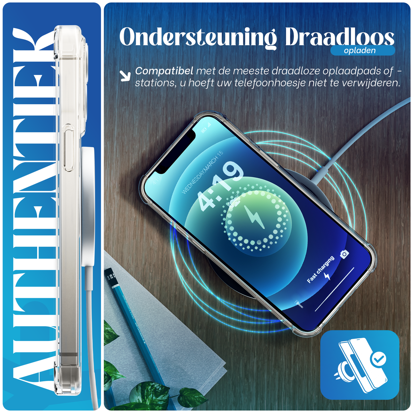 iTech Bumper Hoesje voor iPhone 12/12 Pro – Slank, Schokbestendig & Beschermend