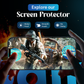 REOVO Privacy Screen Protector - Geschikt voor iPhone 16 Plus - Gorilla Glass Extra Hard - Installatie Tool