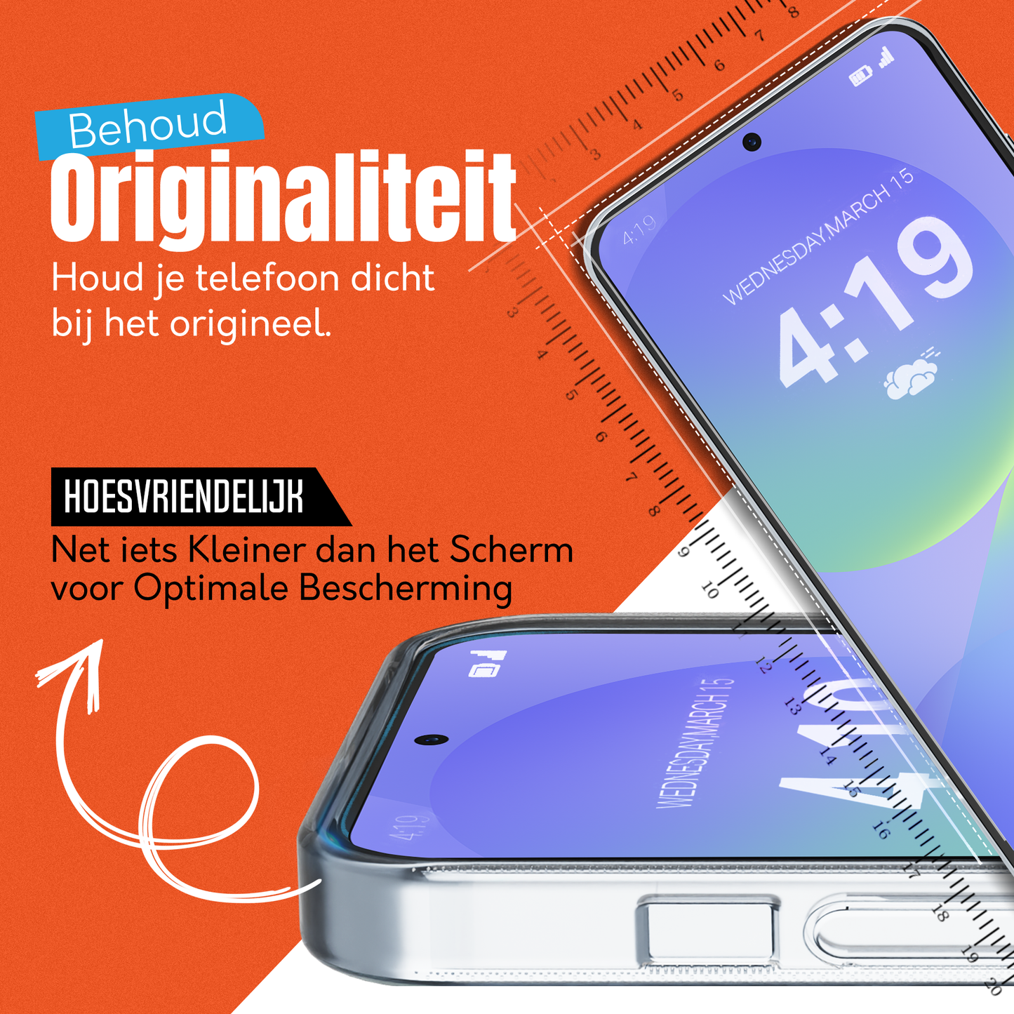 Samsung A36 Screenprotector – 2x Tempered Glass Beschermglas