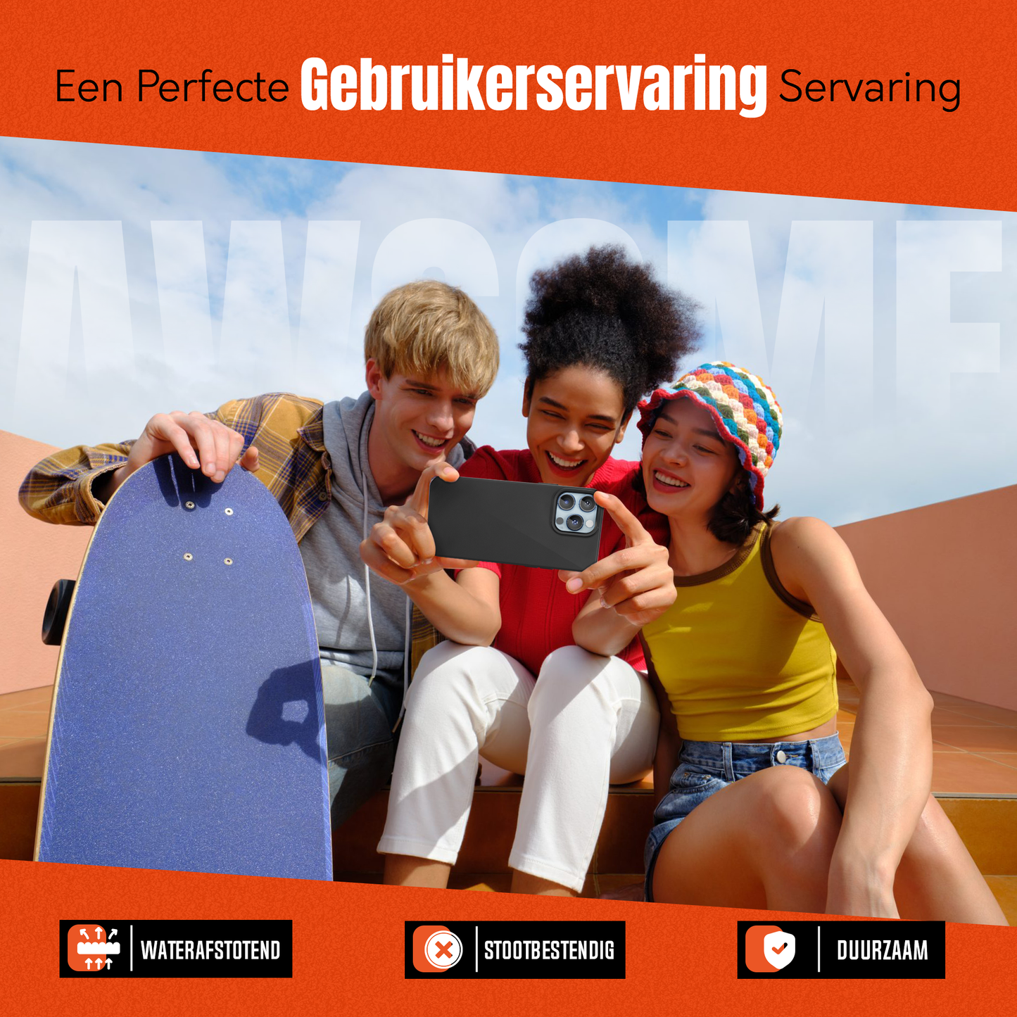 My Case Zwarte Siliconen Hoes voor iPhone 12 Pro Max – Slank Maar Beschermend