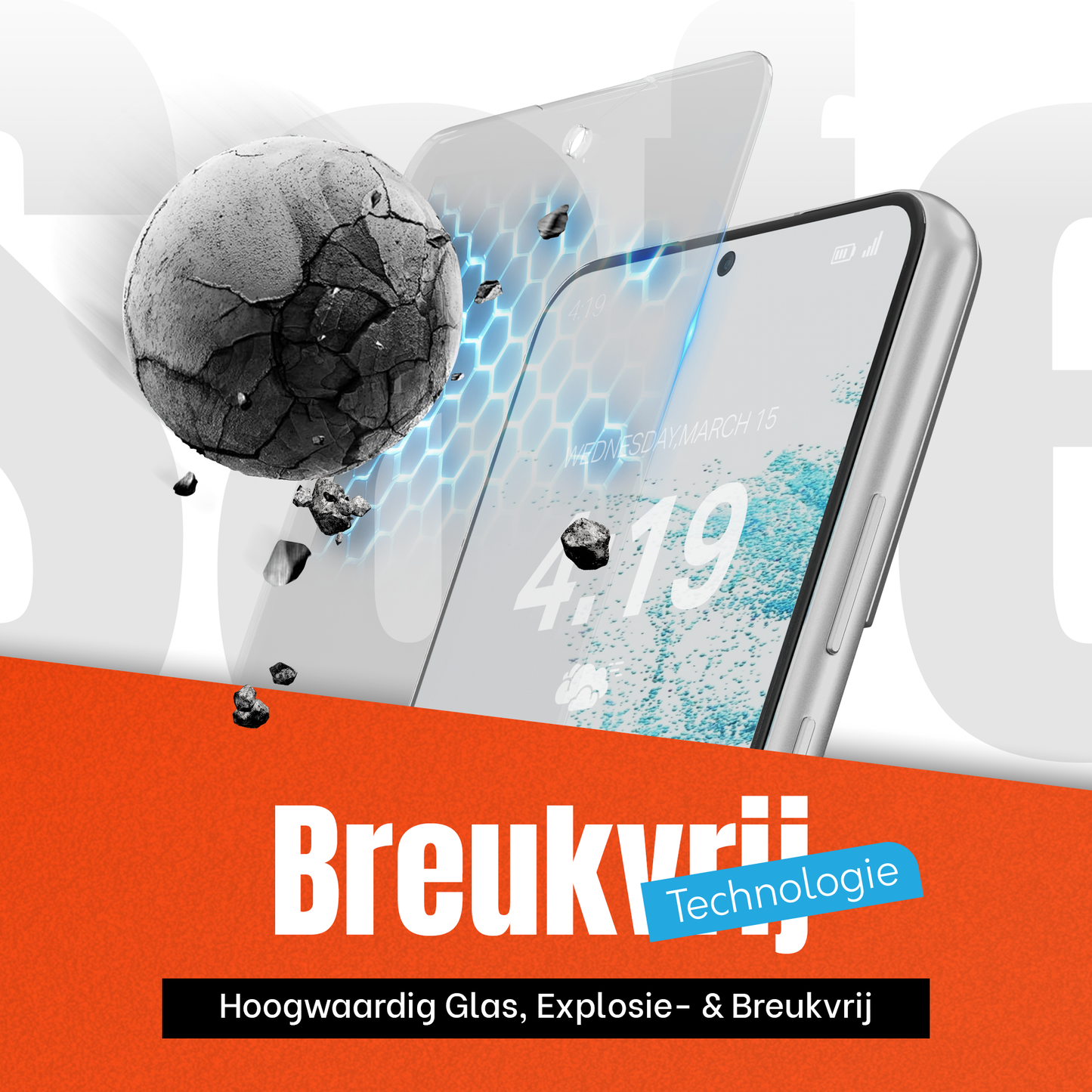 My Case Combo: Transparante Hoes met 2 Screenprotectors voor Samsung Galaxy S22 Plus – Extra Veiligheid