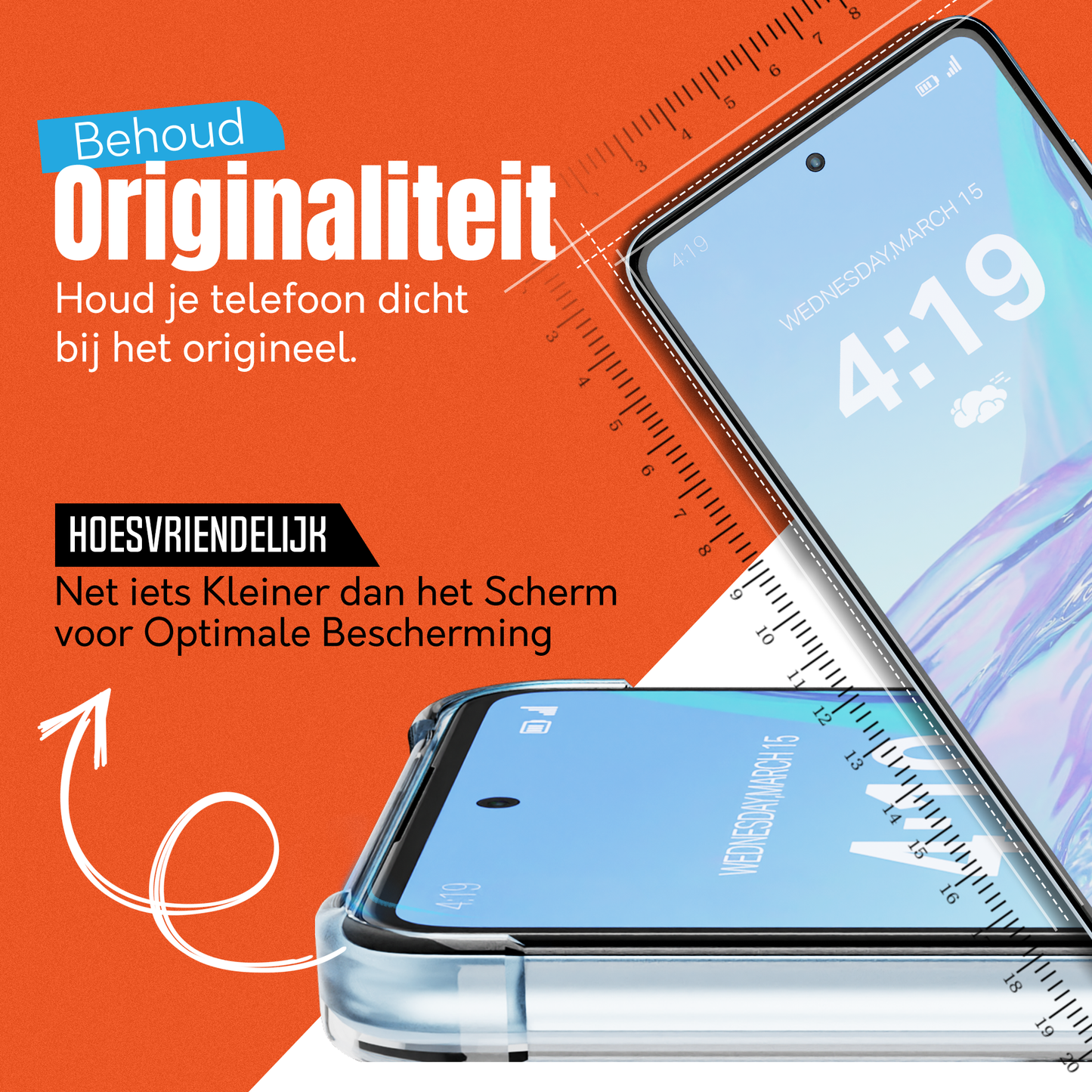 My Case 9H Gehard Glas Screenprotector voor Samsung Galaxy A53