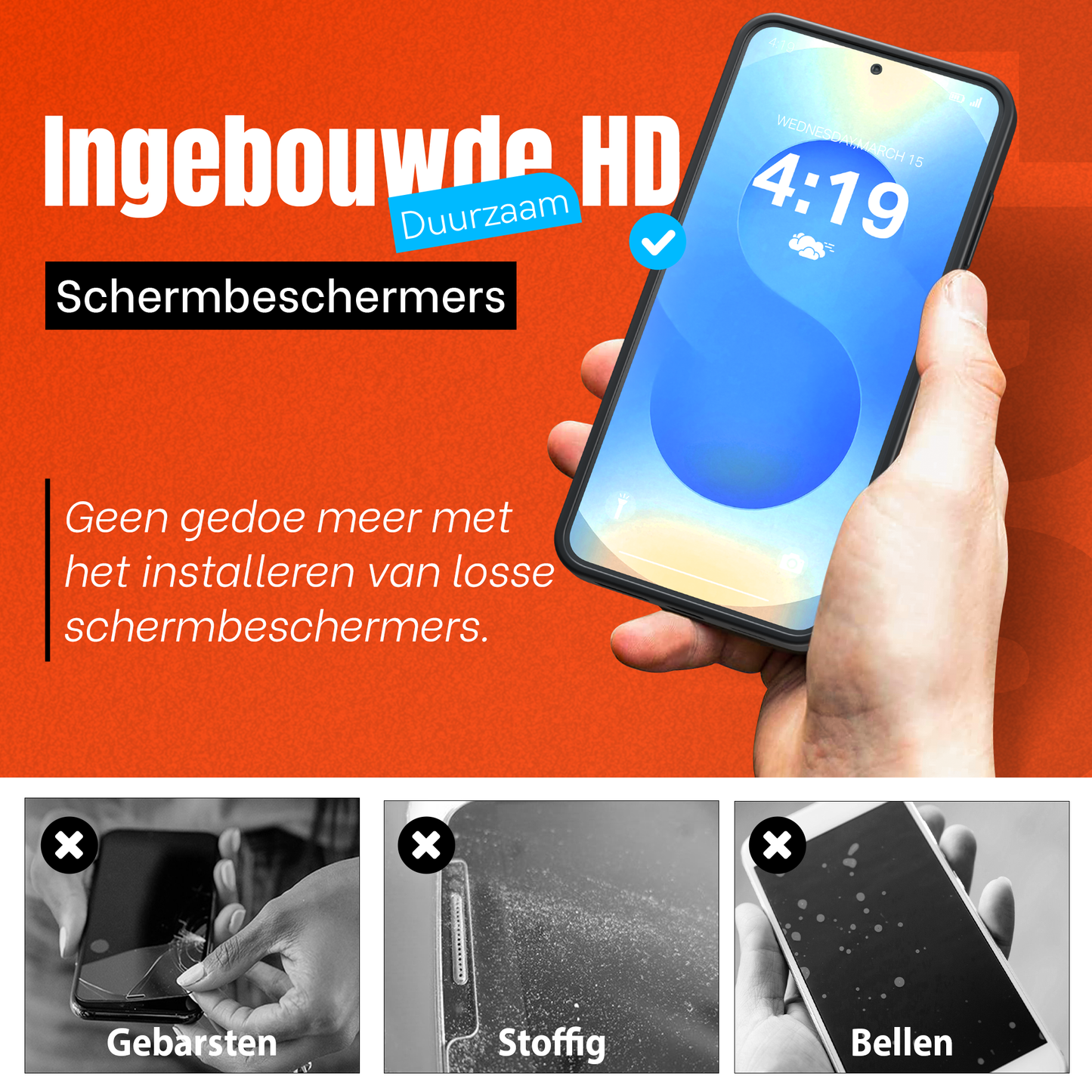 My Case Combo: Zwarte Siliconen Hoes met 2 Screenprotectors voor Samsung Galaxy S25 – Extra Veiligheid