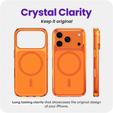 iPhone 17 Pro MagSafe Cord Case Orange