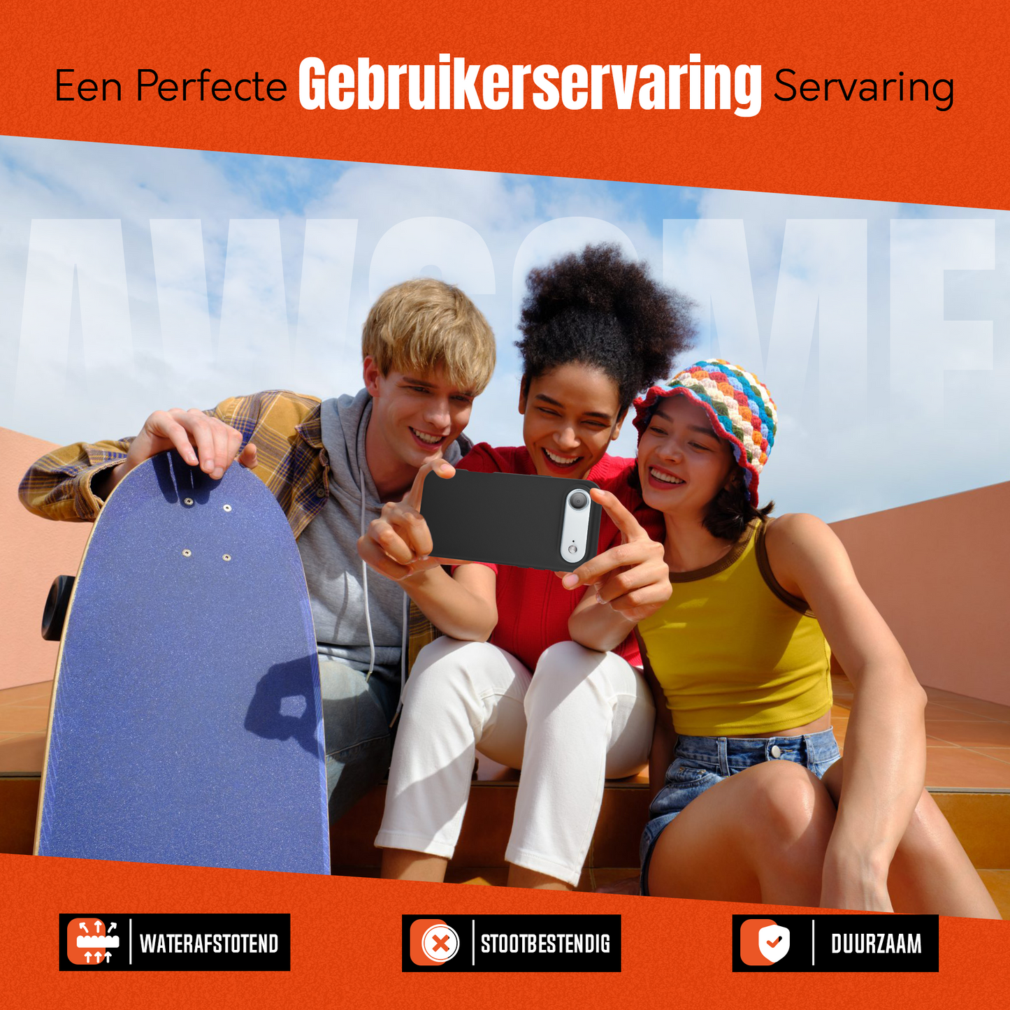 iPhone 17 Air hoesje Zwart