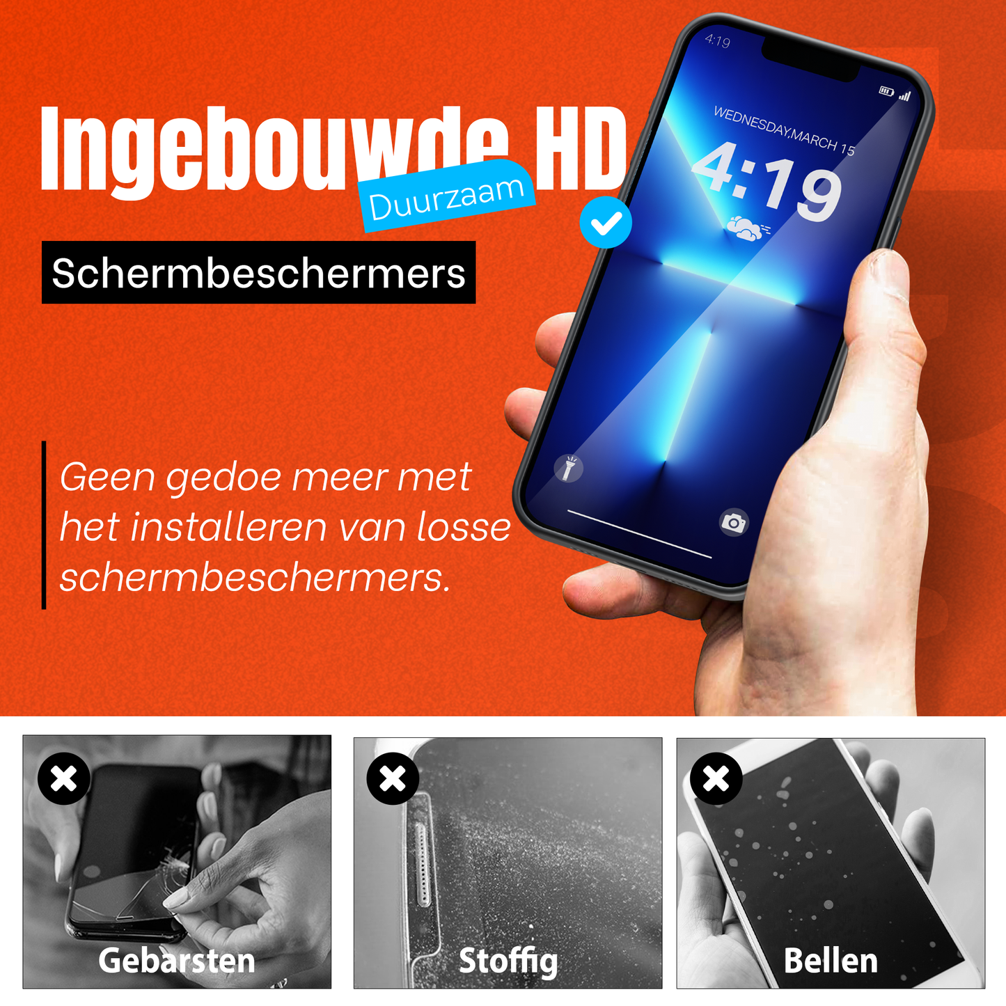 My Case Combo: Zwarte Siliconen Hoes met 2 Screenprotectors voor iPhone 13 Pro – Extra Veiligheid