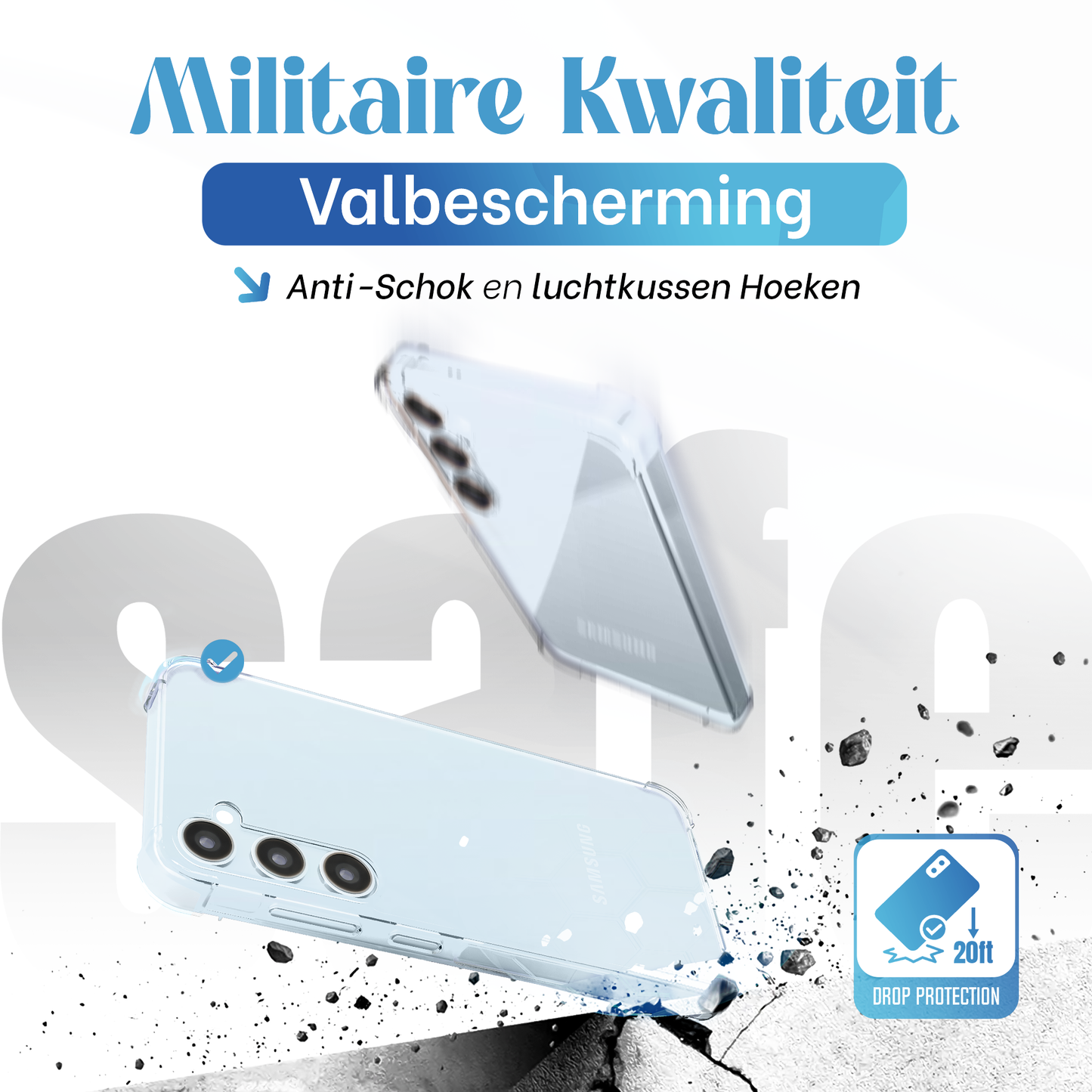iTech Bumper Hoesje voor Samsung Galaxy A35 – Slank, Schokbestendig & Beschermend
