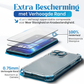 iTech Combo: 2 Screenprotectors & 1 Bumper Hoes voor iPhone 12 Pro  – 3-in-1 Bescherming