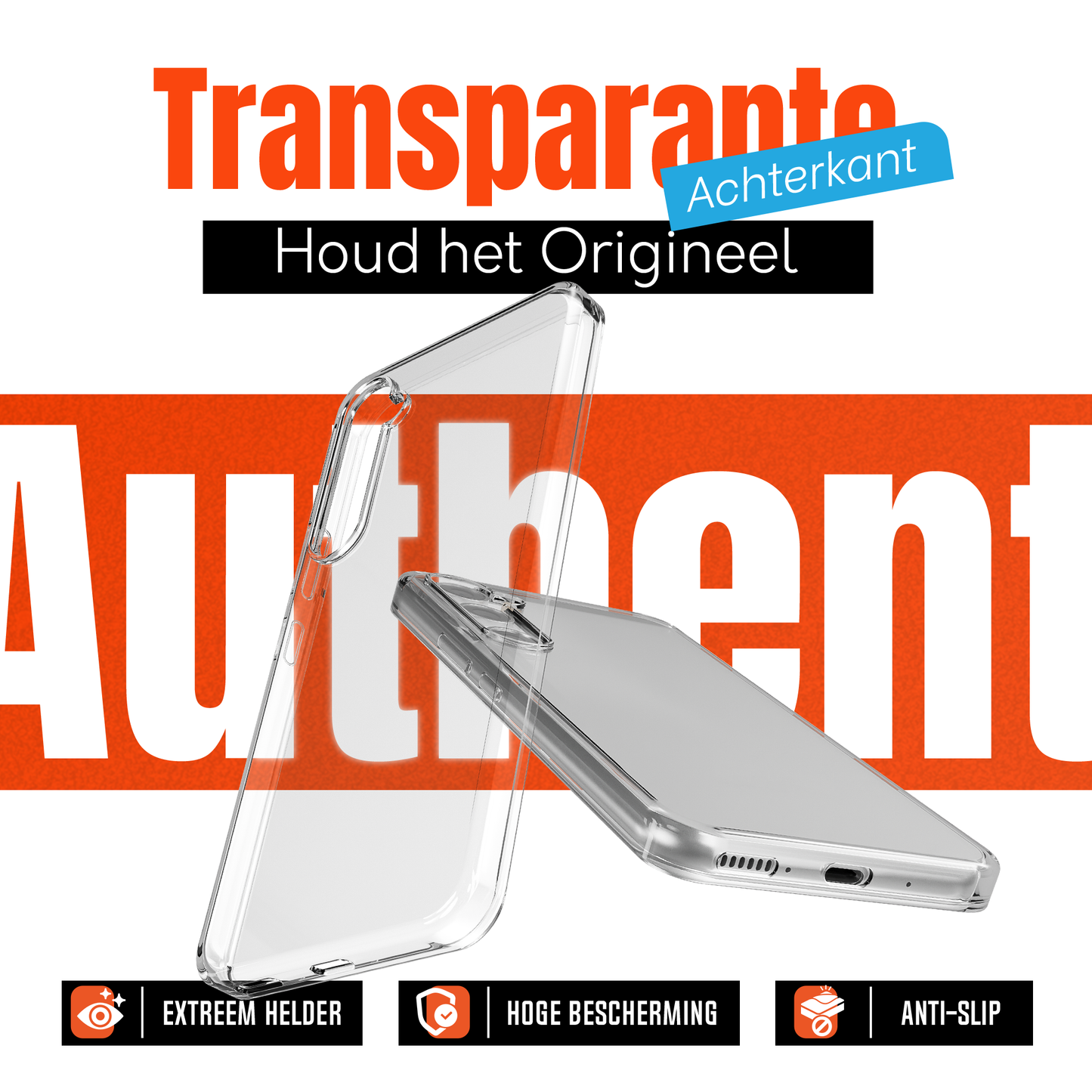 My Case Combo: Transparante Hoes met 2 Screenprotectors voor Samsung Galaxy S24 FE – Extra Veiligheid