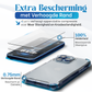 iTech Combo: 2 Screenprotectors & 1 Bumper Hoes voor iPhone 12 Pro Max  – 3-in-1 Bescherming