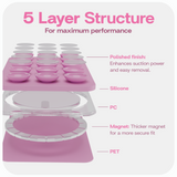 Magnetic Suction mount Pink