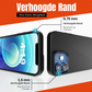 My Case Zwarte Siliconen Hoes voor iPhone 12/12 Pro – Slank Maar Beschermend