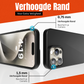 My Case Zwarte Siliconen Hoes voor iPhone 15 Pro Max – Slank Maar Beschermend